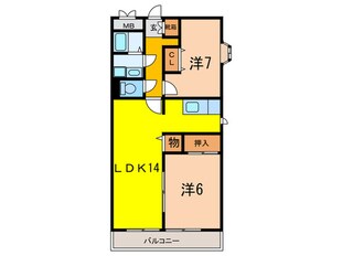 フィノ　カサ宝南の物件間取画像